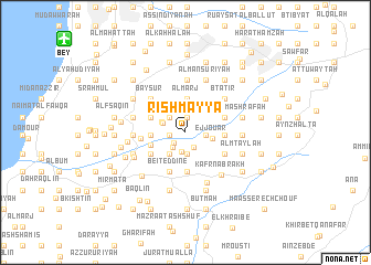 map of Rishmayyā