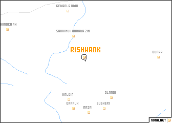 map of Rishwank