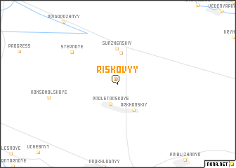 map of Riskovyy