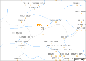 map of Risler