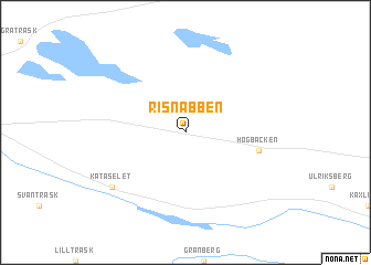 map of Risnabben