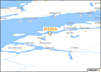 map of Risnes