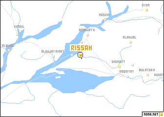 map of Rissah