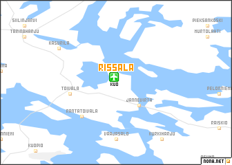 map of Rissala