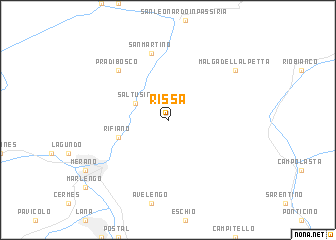 map of Rissa