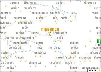 map of Rißbach