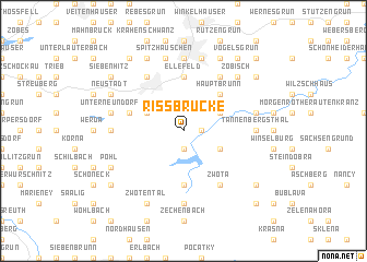 map of Rißbrücke