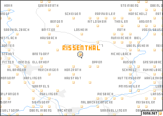 map of Rissenthal