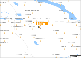 map of Ristautio