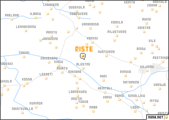 map of Riste