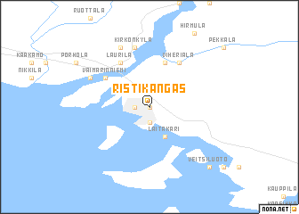 map of Ristikangas