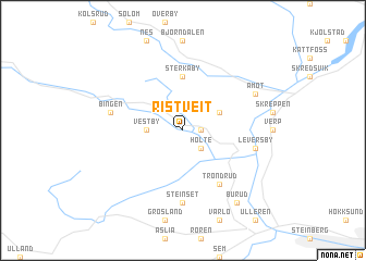 map of Ristveit