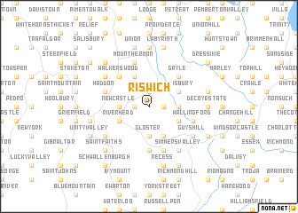 map of Riswich