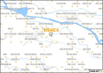 map of Riswick