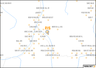 map of Ris