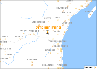 map of Rita Hacienda