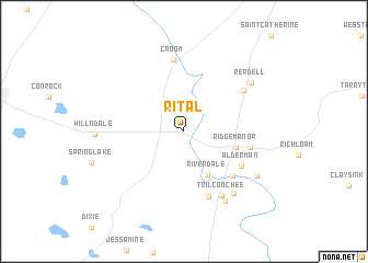 map of Rital