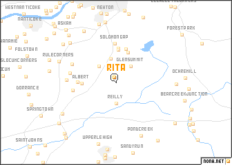 map of Rita