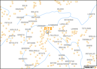 map of Rita