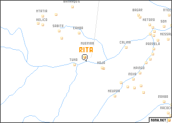 map of Rita