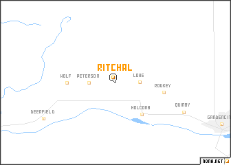 map of Ritchal