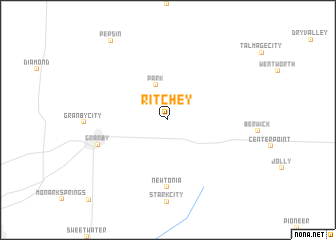 map of Ritchey