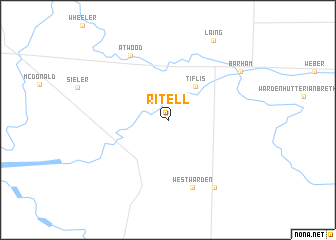 map of Ritell