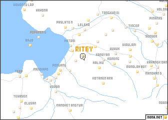 map of Ritey