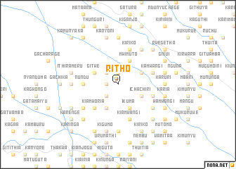 map of Ritho