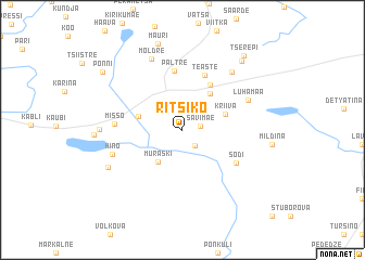 map of Ritsiko