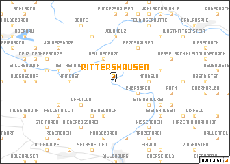 map of Rittershausen
