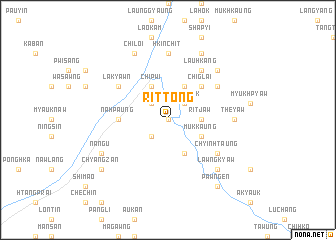 map of Rittong