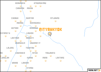 map of Rityawkyok