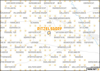 map of Ritzelsdorf