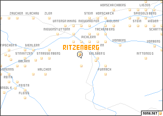 map of Ritzenberg