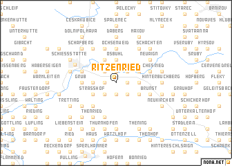 map of Ritzenried