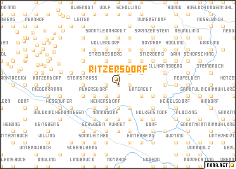 map of Ritzersdorf