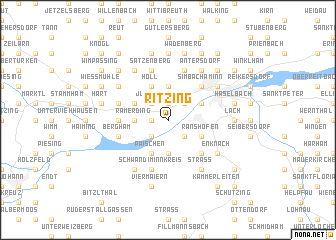 map of Ritzing