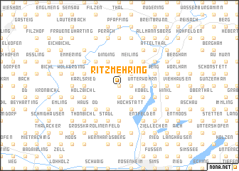 map of Ritzmehring