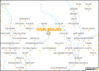 map of Rîu Alb de Jos