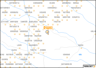 map of Riuki