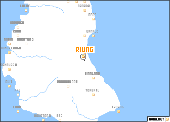 map of Riung