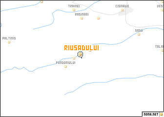 map of Rîu Sadului