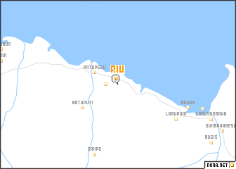 map of Riu