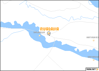 map of Rivadavia