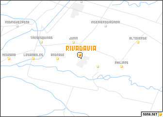 map of Rivadavia