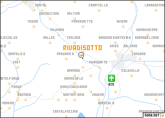 map of Riva di Sotto