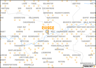 map of Rivage