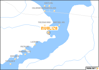 map of Rivaliza