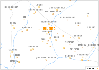 map of Rīvand